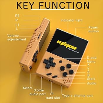 Amazon.com: Miyoo Miyoo Mini V4 Retro Game Console, Portable