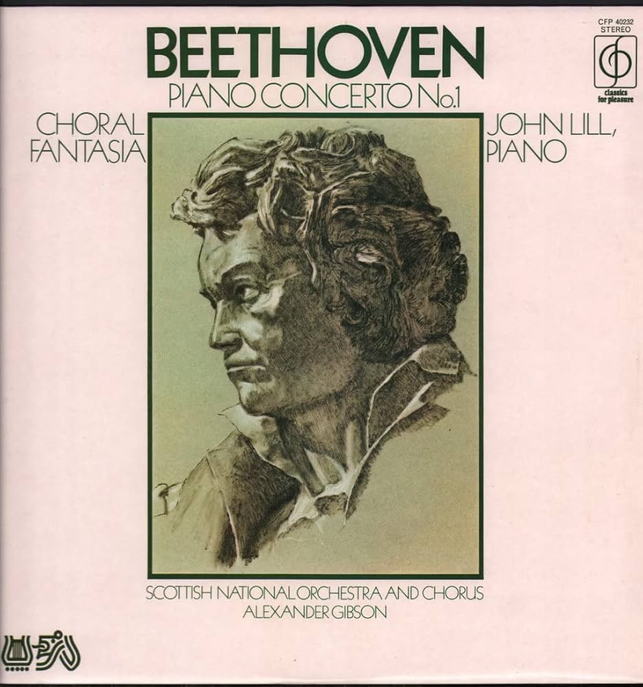 Amazon.com: Beethoven: Piano Concerto No.1 [LP] : John Lill
