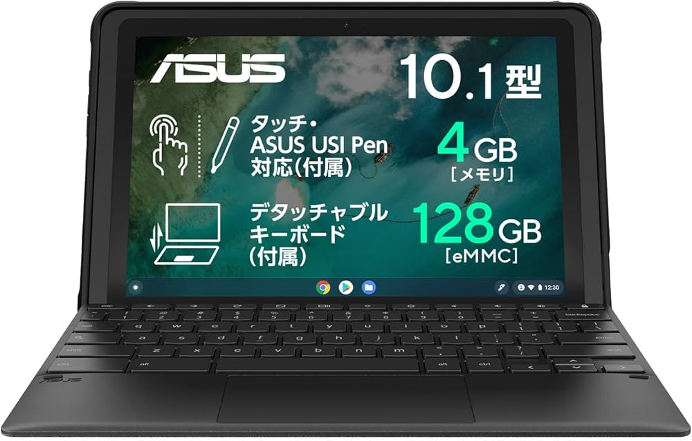 Amazon.co.jp: ASUS CZ1000DVA-L30019 Chromebook Detachable CZ1 10.1