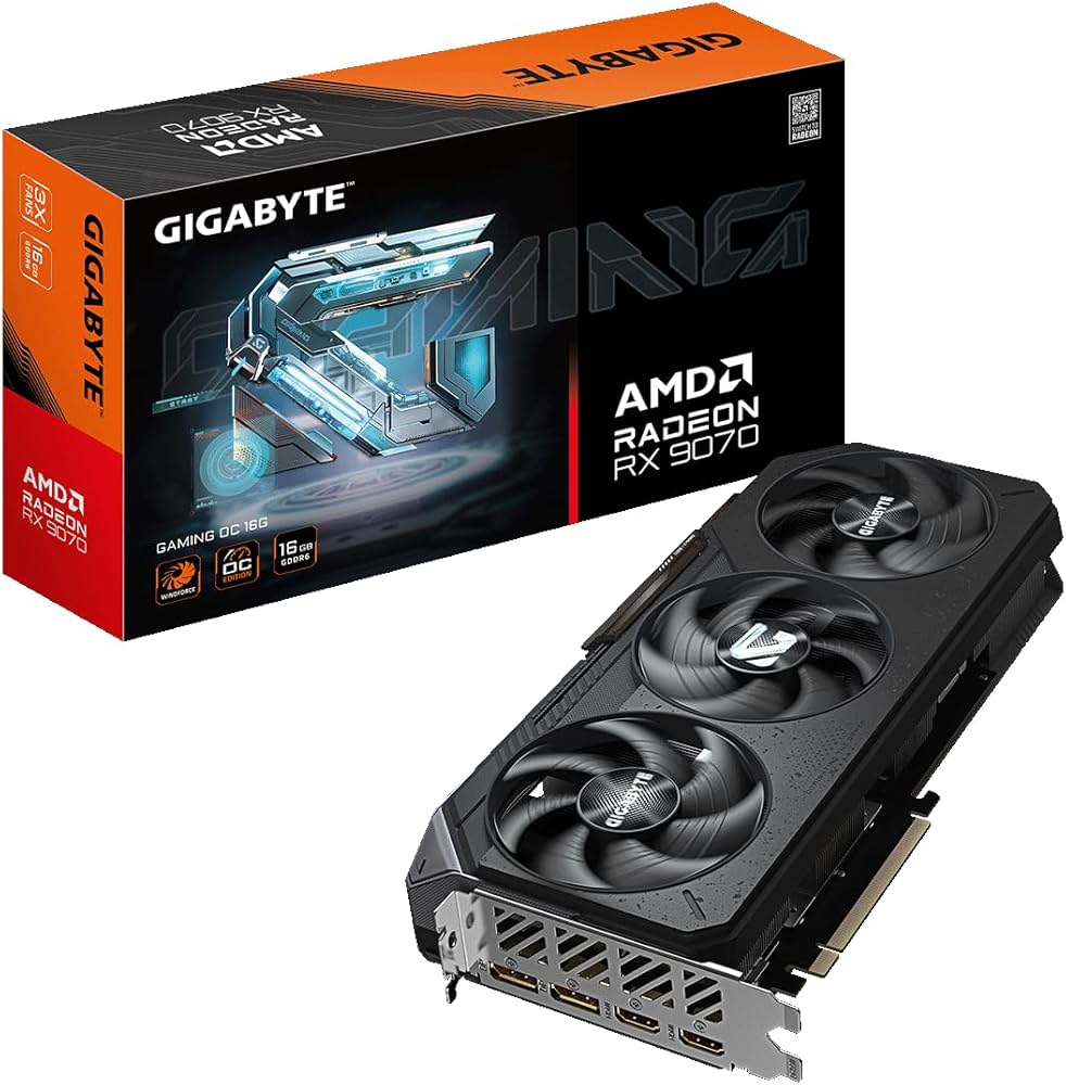 Amazon | GIGABYTE Radeon RX9070 搭載 グラフィックボード GDDR6 16GB