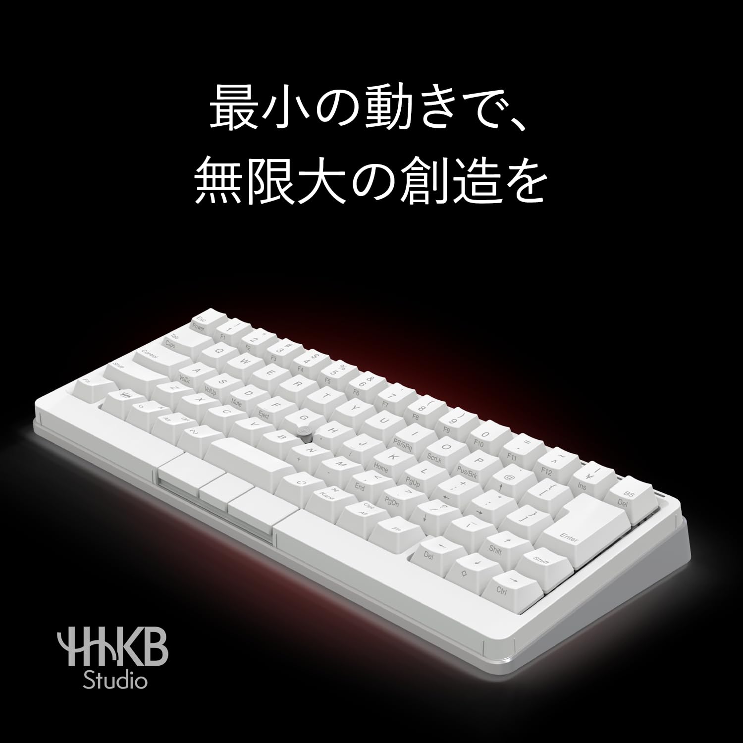 Amazon | PFU キーボード HHKB Studio 日本語配列／雪（ポインティング