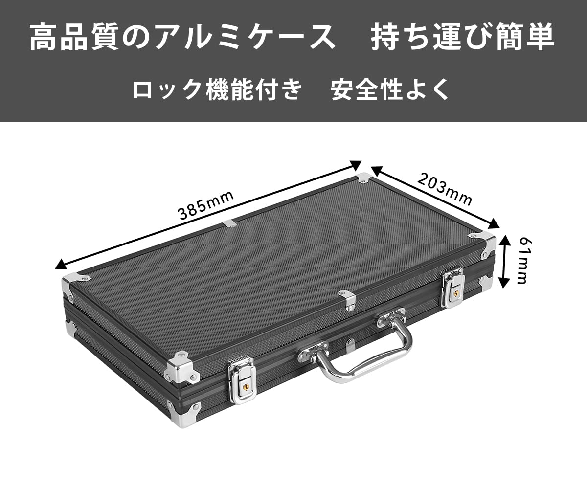 Amazon | ポーカーセット チップ 300枚 数字入り トランプ2セット 本格