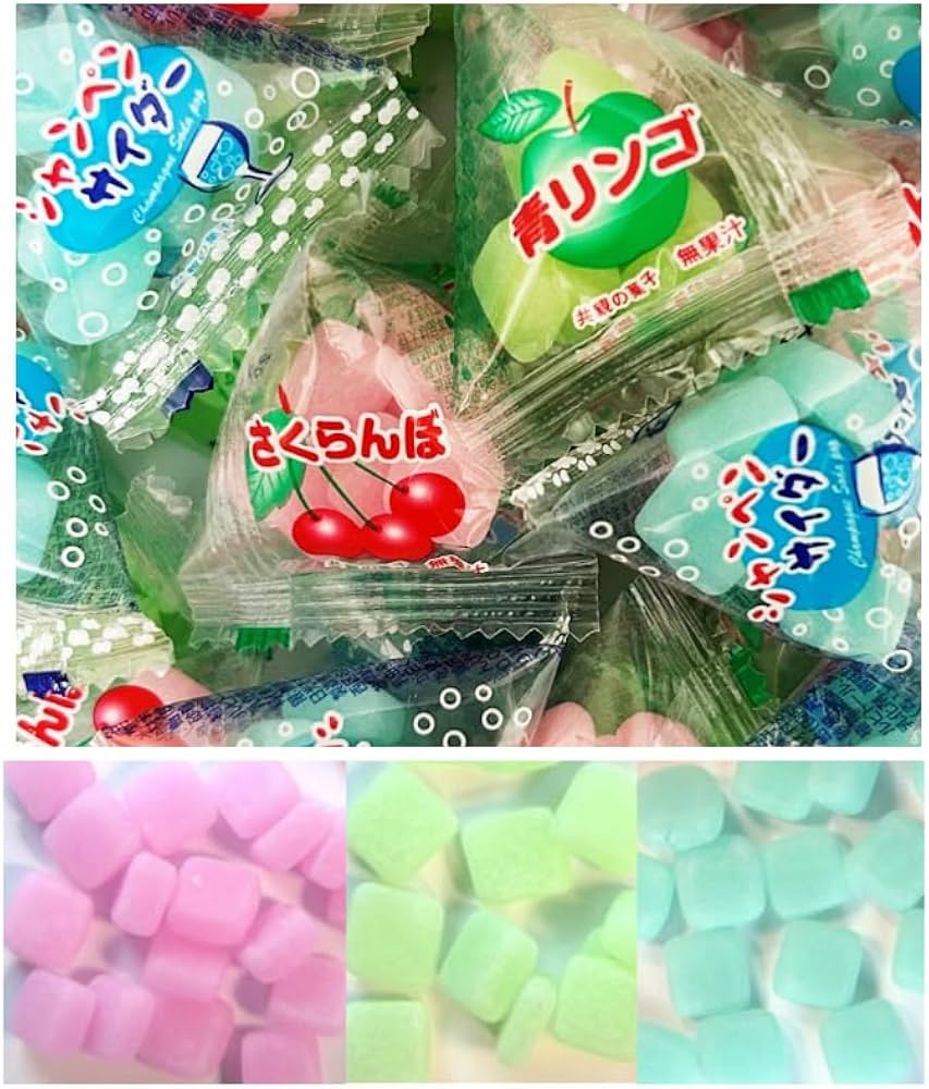Amazon.co.jp: もちあめミックス500g 餅飴 餅菓子 駄菓子 3種アソート