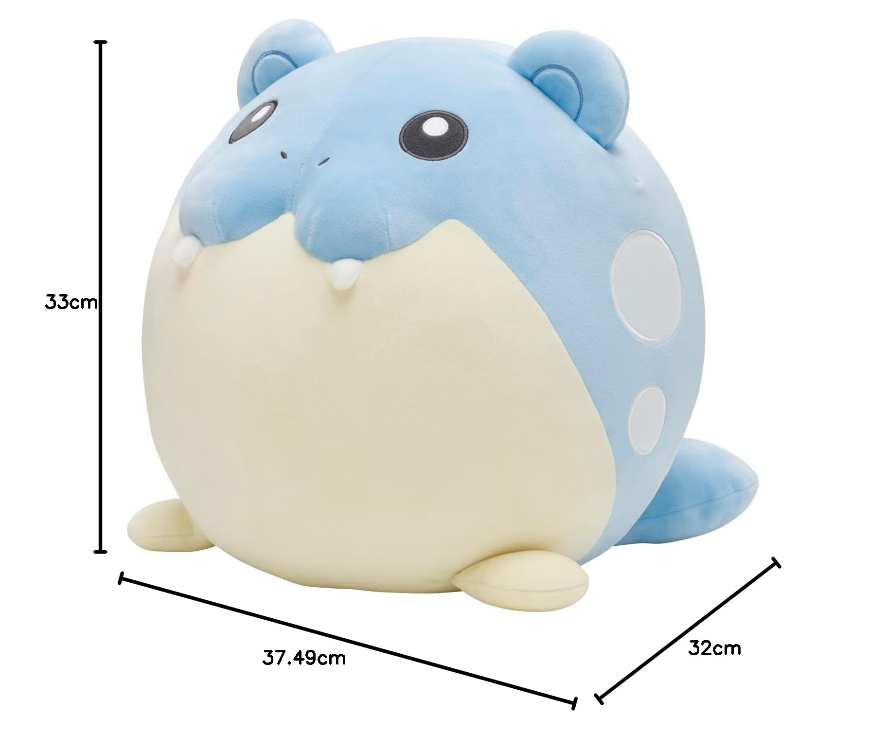 Amazon.co.jp: ポケモンセンターオリジナル もっちりっちぬいぐるみ