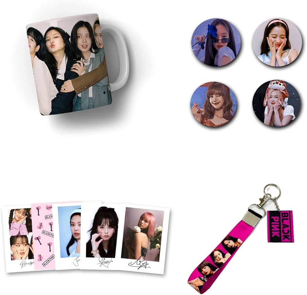 SINCE 7 STORE Blackpink Gift box for Blackpink Fans, 8 products