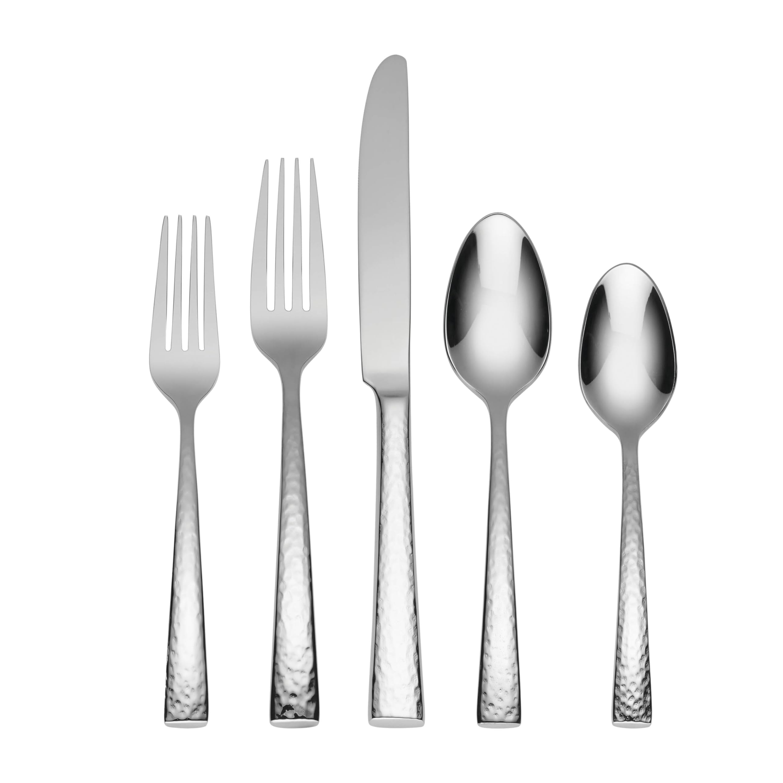 Amazon.com | Oneida Silverware Set, Cabria 45-Piece Fine Flatware