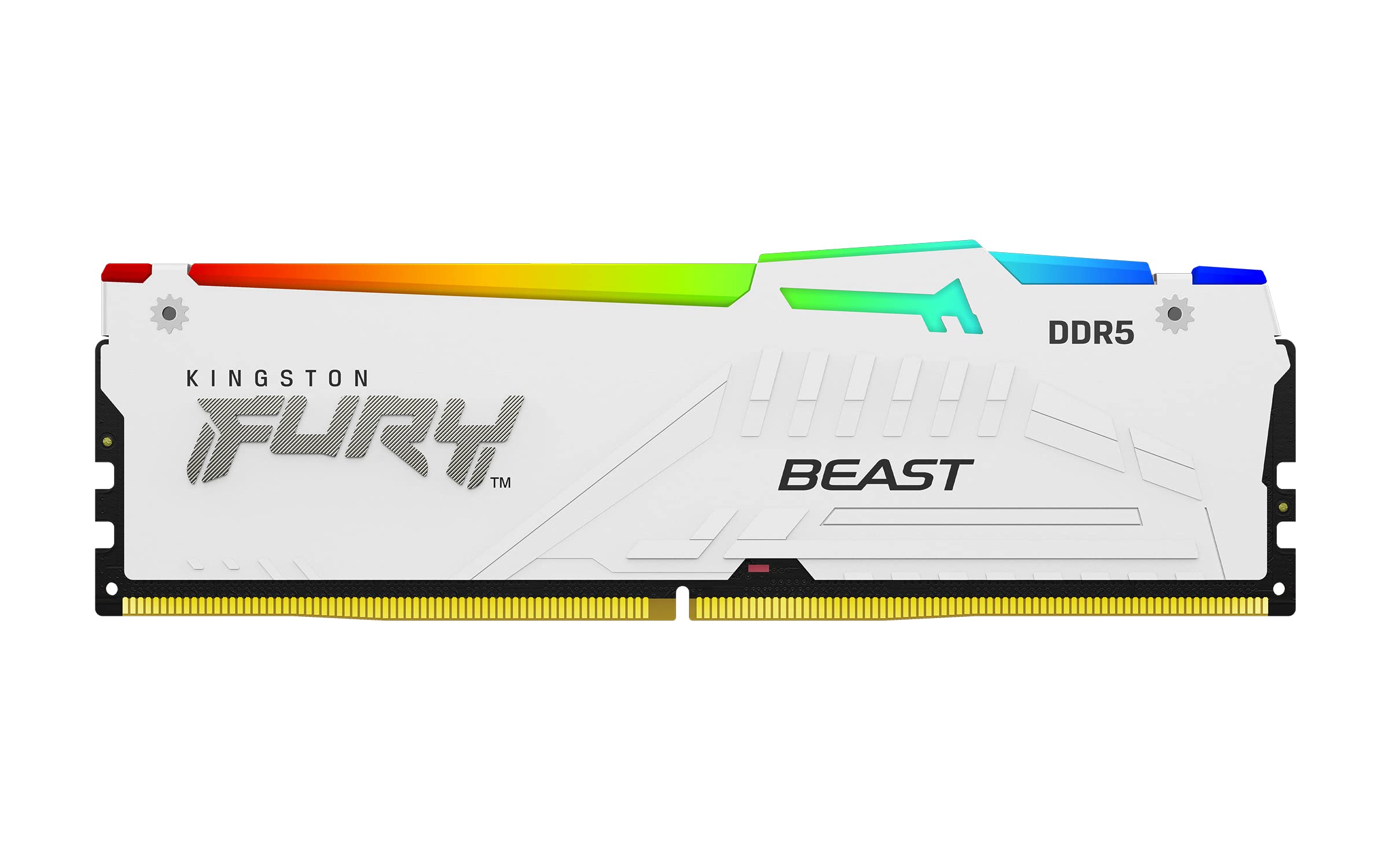 Kingston FURY Beast White RGB 32GB 6000MT/s DDR5 CL30 DIMM Desktop