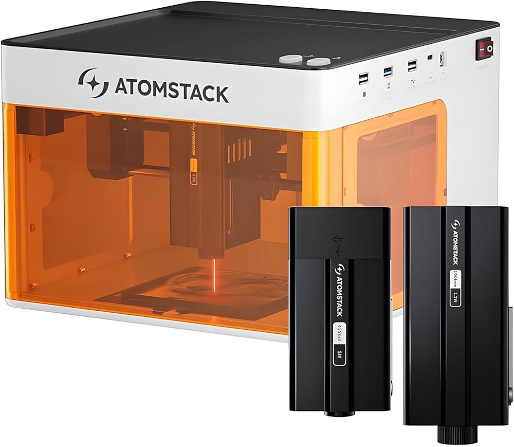 Amazon | ビームテック（Beamtec）ATOMSTACK P1デュアルレーザー彫刻機