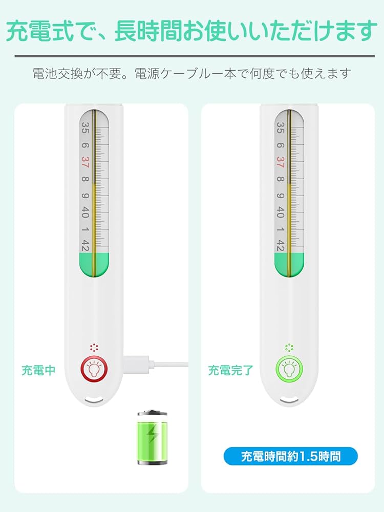 Amazon.co.jp: 水銀フリー 体温計 実測式 脇用 アナログ体温計 保護