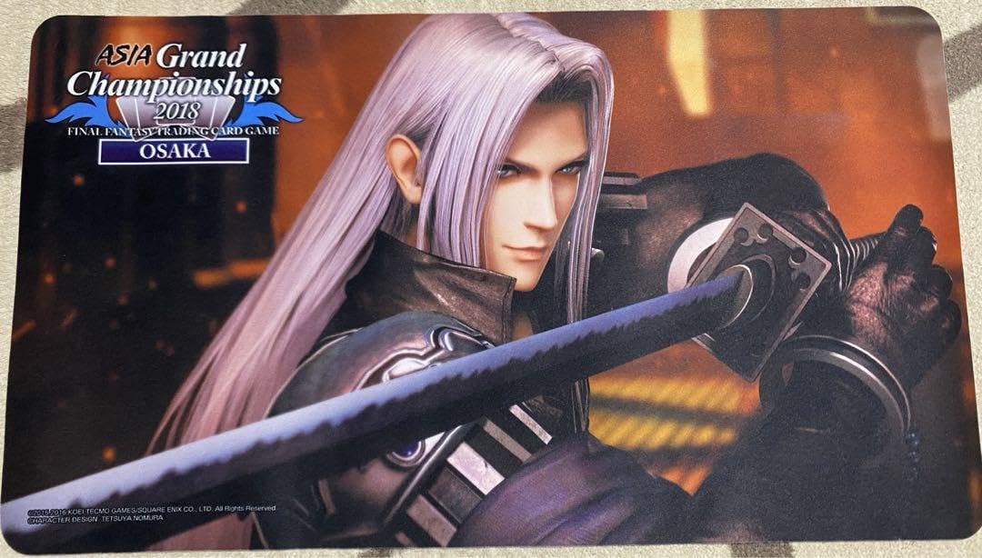 H*i様 セフィロス プレイマット MTG FF H*i様 セフィロス プレイマット