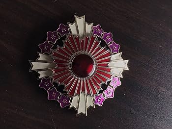 Amazon.co.jp: 勲一等旭日桐花大綬章 桐花章 桐花大綬章（複製品