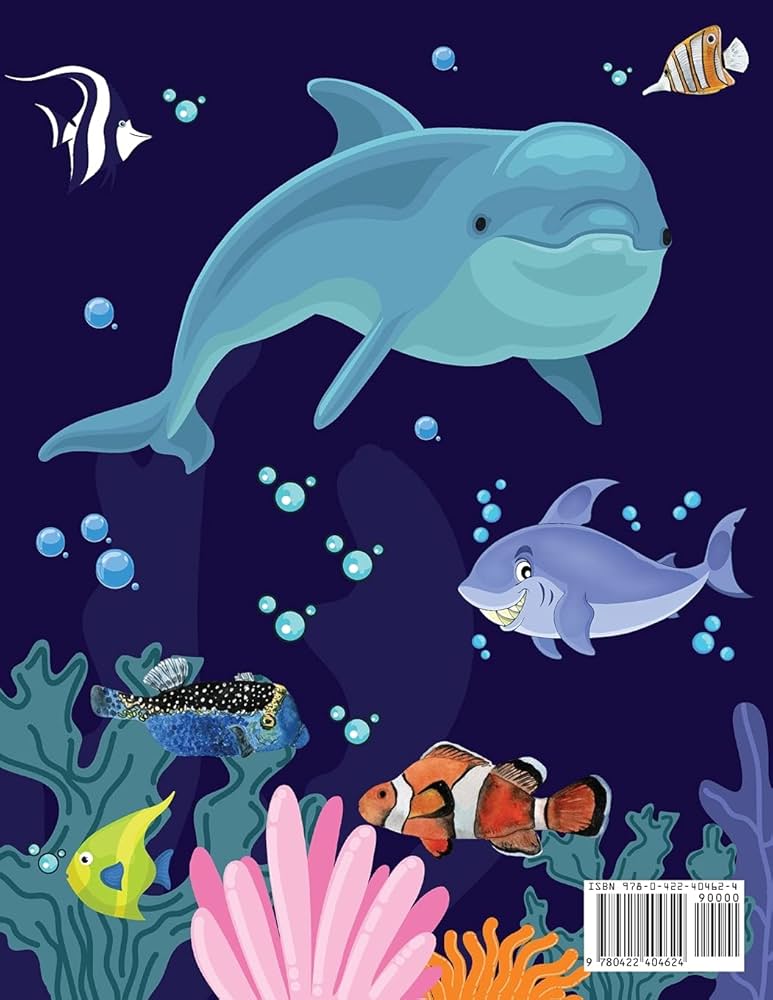 すごい 海の生き物 カラーリングブック フォー・キッズ: 水中生物の