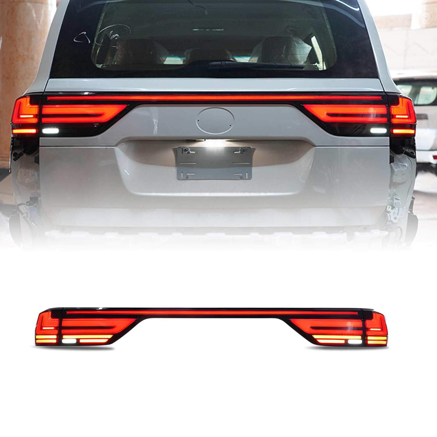 Amazon | HCMOTIONZ ランクル ランドクルーザー 300系 テールランプ ZX