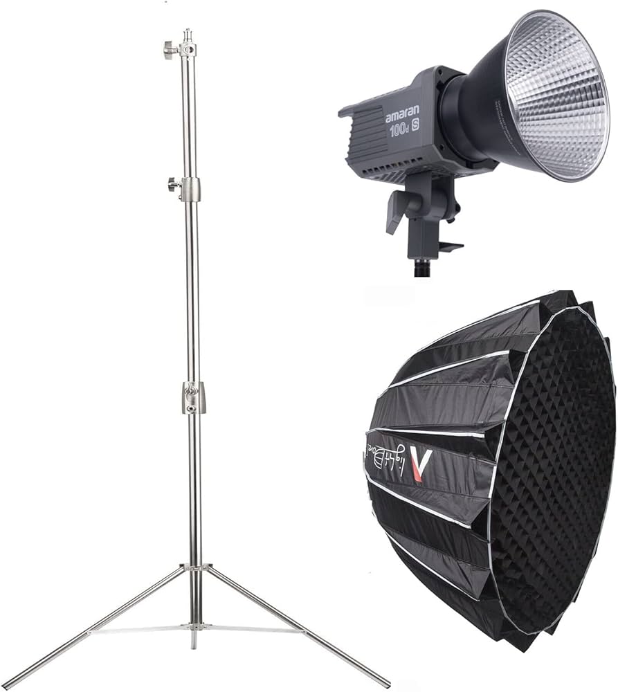 Amazon | Aputure Amaran 100d S、Aputute Light Dome II ソフト