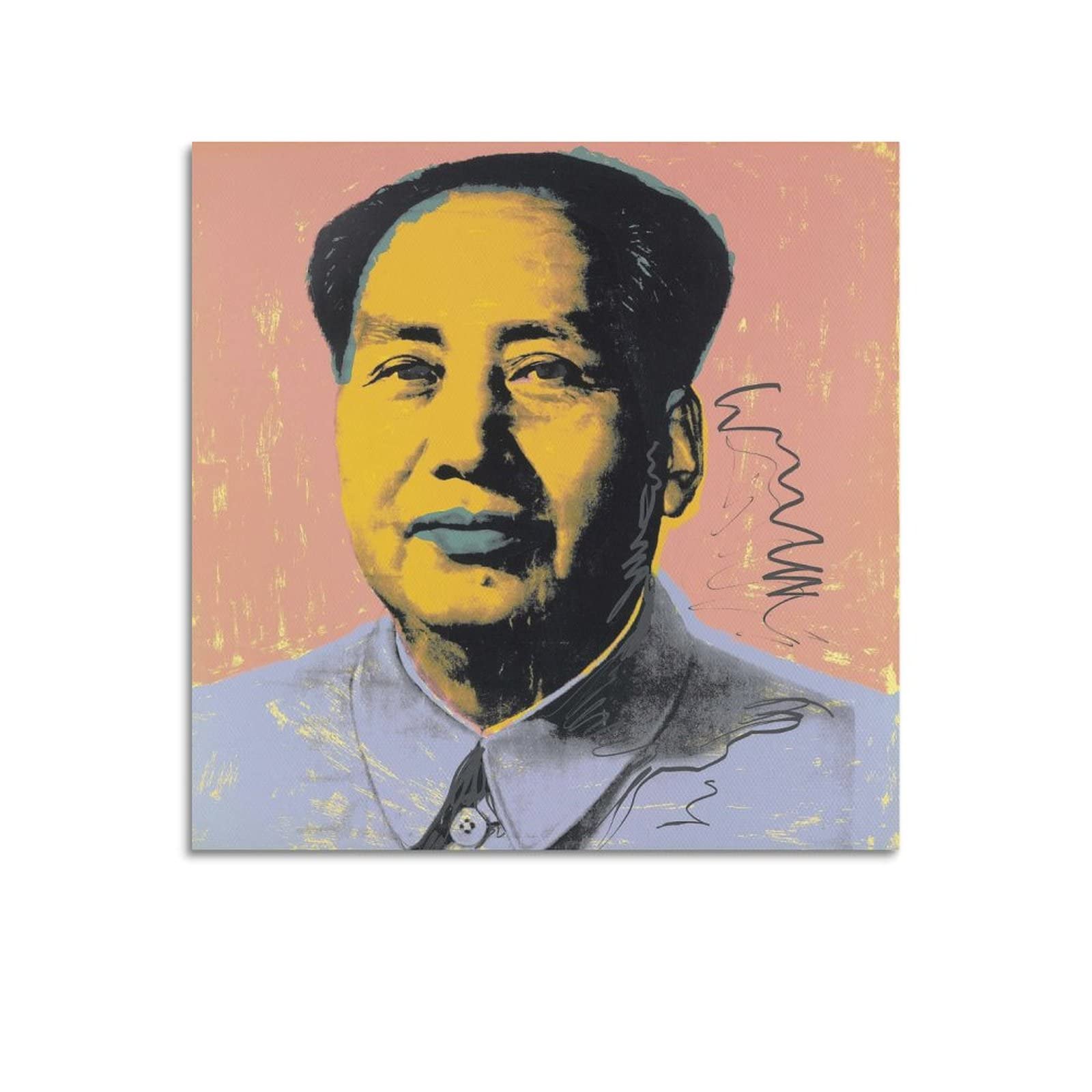 Amazon.co.jp: Andy Warholアンディ・ウォーホル画家の作品（毛沢東