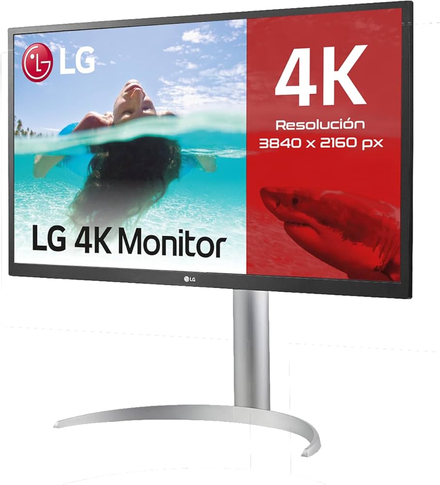 LG 27UP550N-W 27'' 4K UHD (3840 x 2160) IPS LED HDR Monitor with