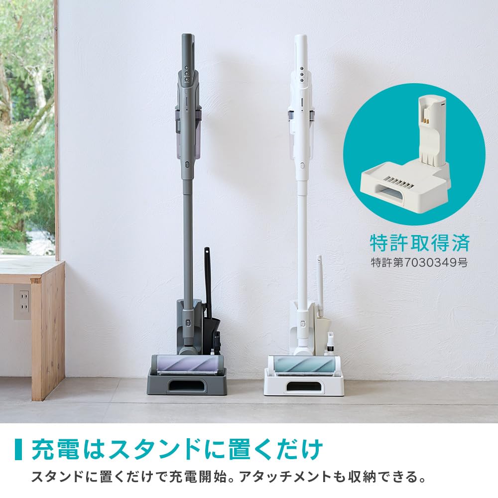 Amazon.co.jp: アイリスオーヤマ コードレス掃除機 SUUZE サイクロン式