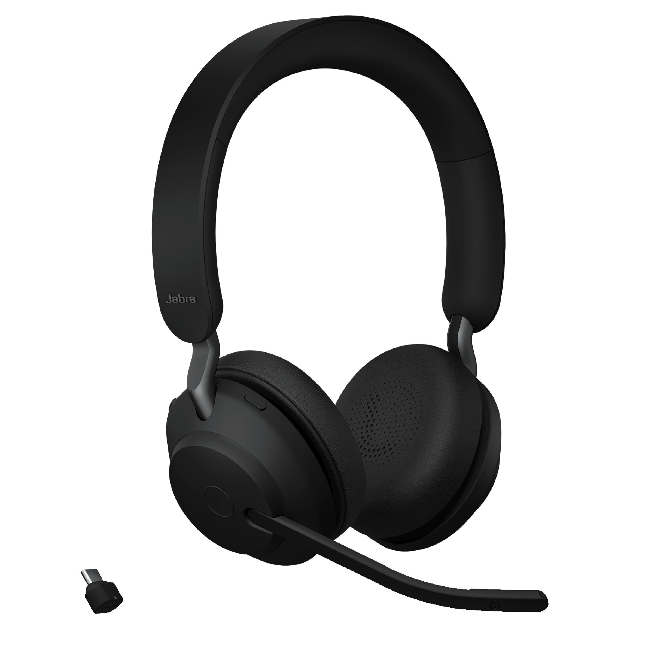 Amazon.com: Jabra Evolve2 65 MS Wireless Headphones with Link380c