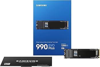 Samsung Dahili SSD 990 Evo Plus NVMe M.2 PCIe 4.0 x 4/5.0x2, 1 TB