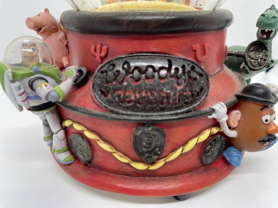 トイストーリー2 赤ランタン ライトアップ オルゴール付き スノー