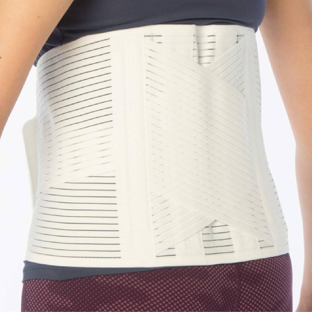 Amazon | チュアンヌ Dynacross ダイナクロス 腰サポーター 白 サイズ1