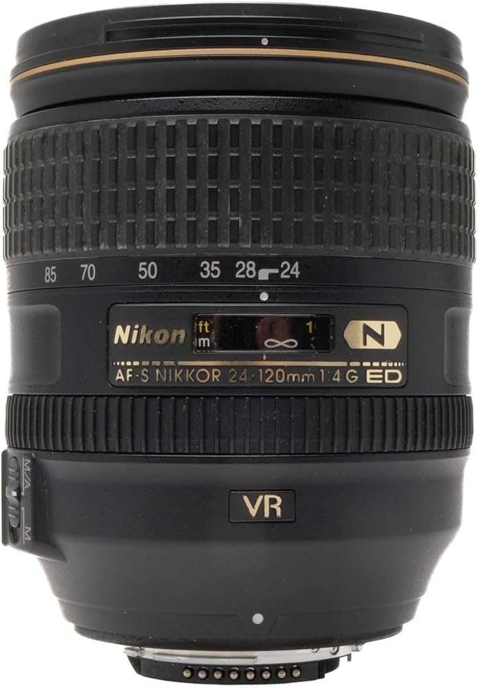 Nikon standard zoom lens AF-S NIKKOR 24-120mm f / 4G ED VR full