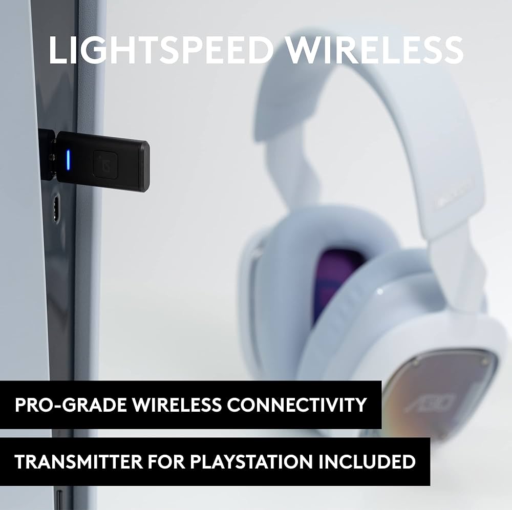 Logitech G Astro A30 Lightspeed Wireless Gaming Headset, Bluetooth