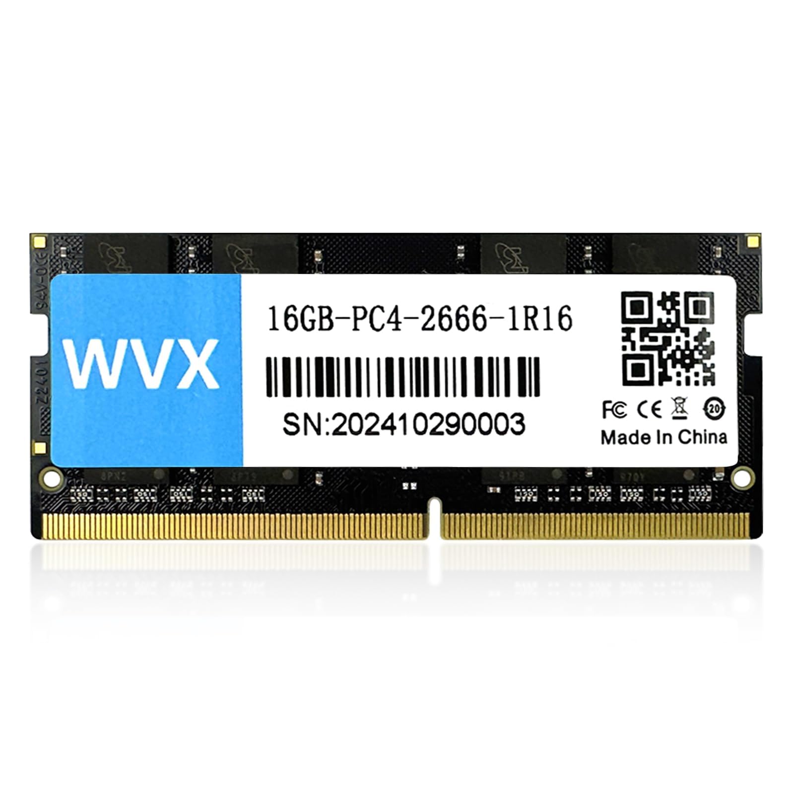 Amazon.co.jp: WVX ノートPC用メモリ DDR4-2666 Mhz（PC4-21300)16GB×1