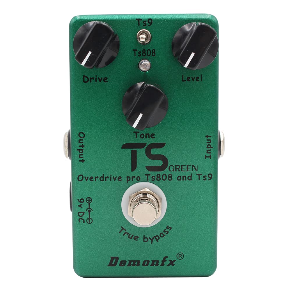 Amazon | Demonfx TS GREEN/OverDrive TS系 オーバードライブ ギター