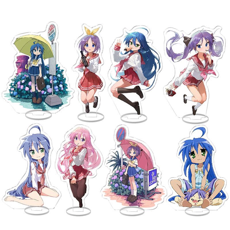 Amazon | らき☆すた アクリルスタンド 泉 こなた 柊 つかさ 柊 かがみ