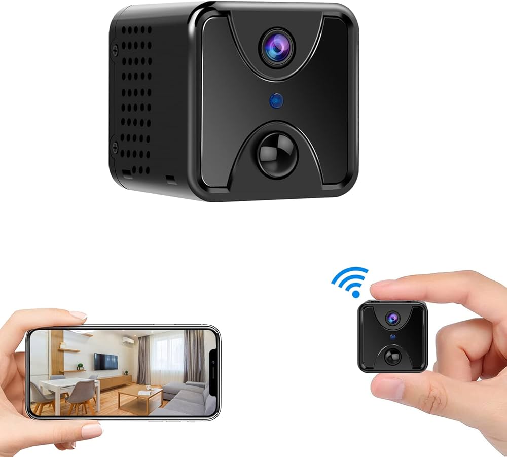 Amazon.co.jp: 小型カメラ 隠しカメラ 4K 充電式 防犯カメラ 監視