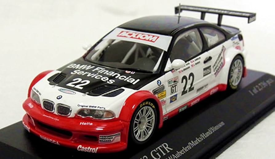 Amazon | ミニチャンプス 1/43 BMW M3 GTR 2004年 ALMS デイトナ24時間