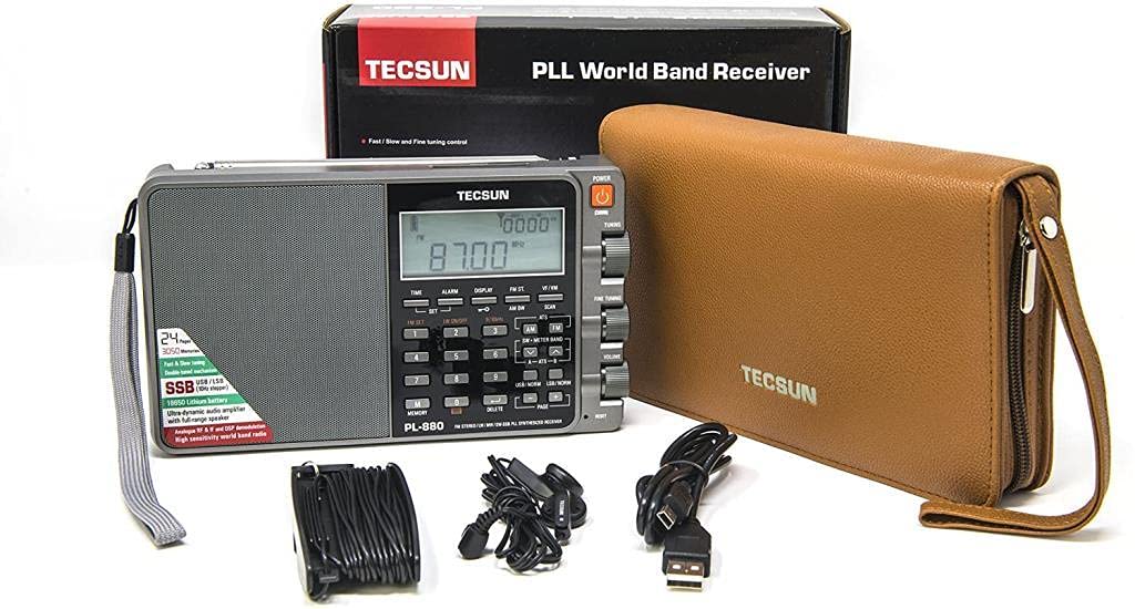 Amazon.co.jp: TECSUN PL-880 FM/LW/MW/SW SSB PLL短波ラジオ 3050局
