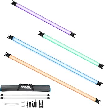 Amazon.com : NANLITE PavoTube II RGBWW LED Light Tube, Color RGBWW