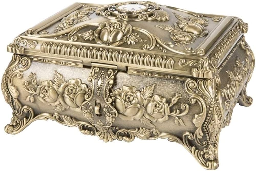 Amazon｜アクセサリーケース ジュエリーボックス 二層ジュエリー