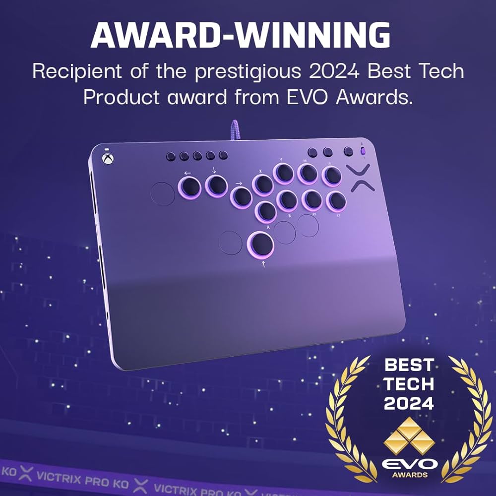 Amazon.com: Turtle Beach Victrix Pro KO Leverless All Button Fight