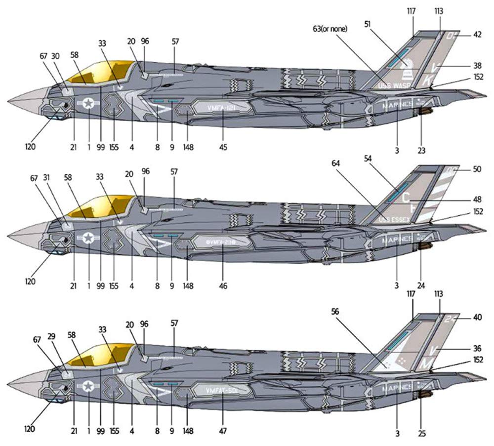 Amazon | アカデミー(Academy) 1/72 アメリカ海兵隊 F-35B