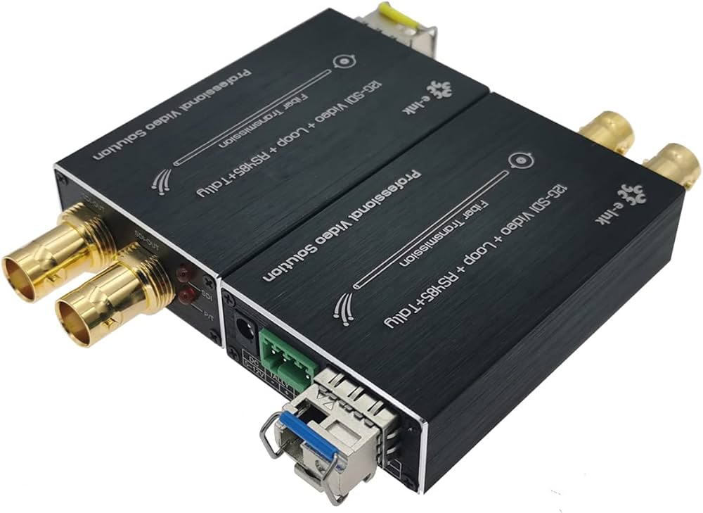 Amazon.com: 12G SDI Fiber Extender Mini Converter Optical Fiber