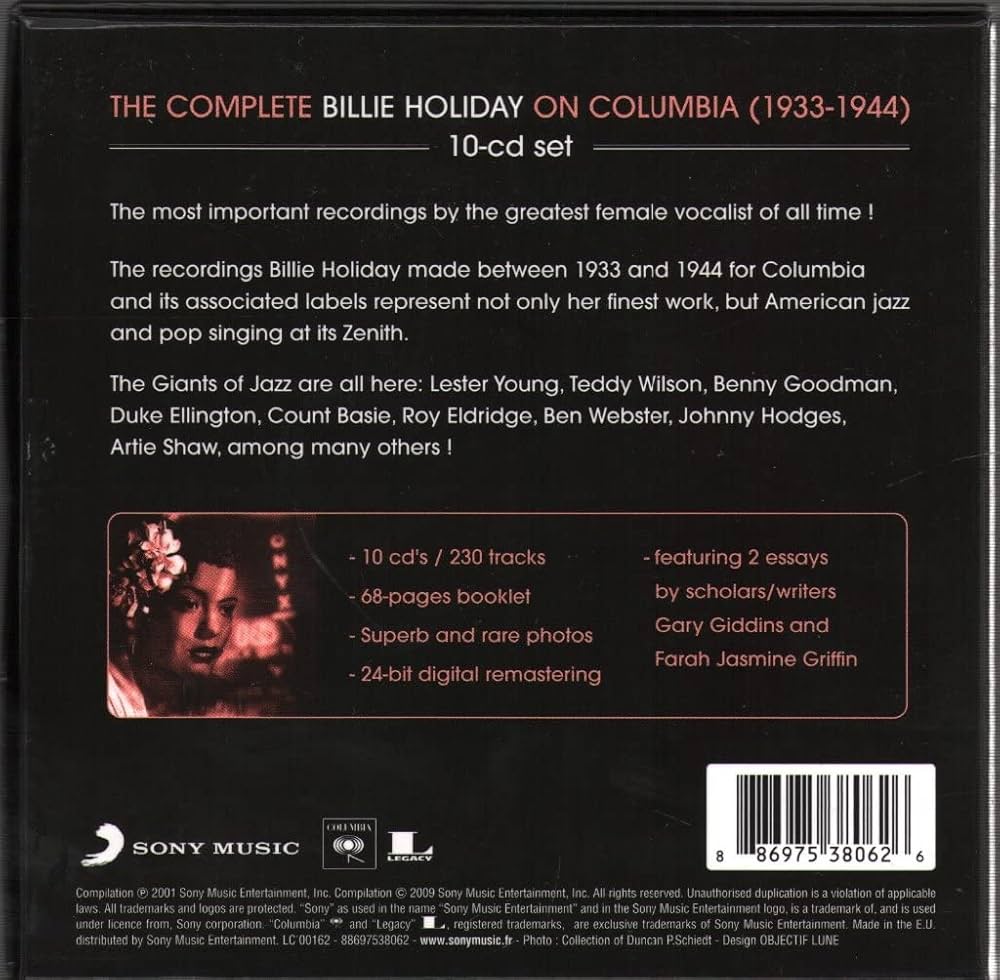 Holiday, Billie - Lady Day: The Complete Billie Holida Y On