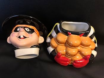 Amazon｜箱入り品マクドナルド ハンバーグラー クッキージャー