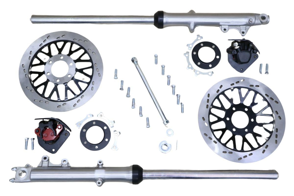 Amazon | 【利益還元祭】GS400 フロントダブルセット シルバー