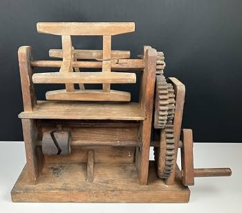 Amazon | 【糸巻き機】手回し糸巻き木製アンティーク古民具レトロ 303