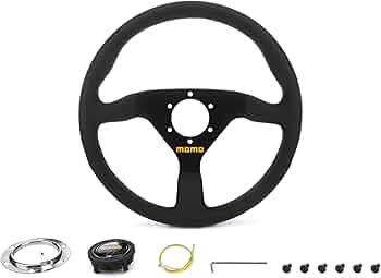 Amazon | MOMO Motorsport MOD.78 レザーレーシングハンドル – 320mm