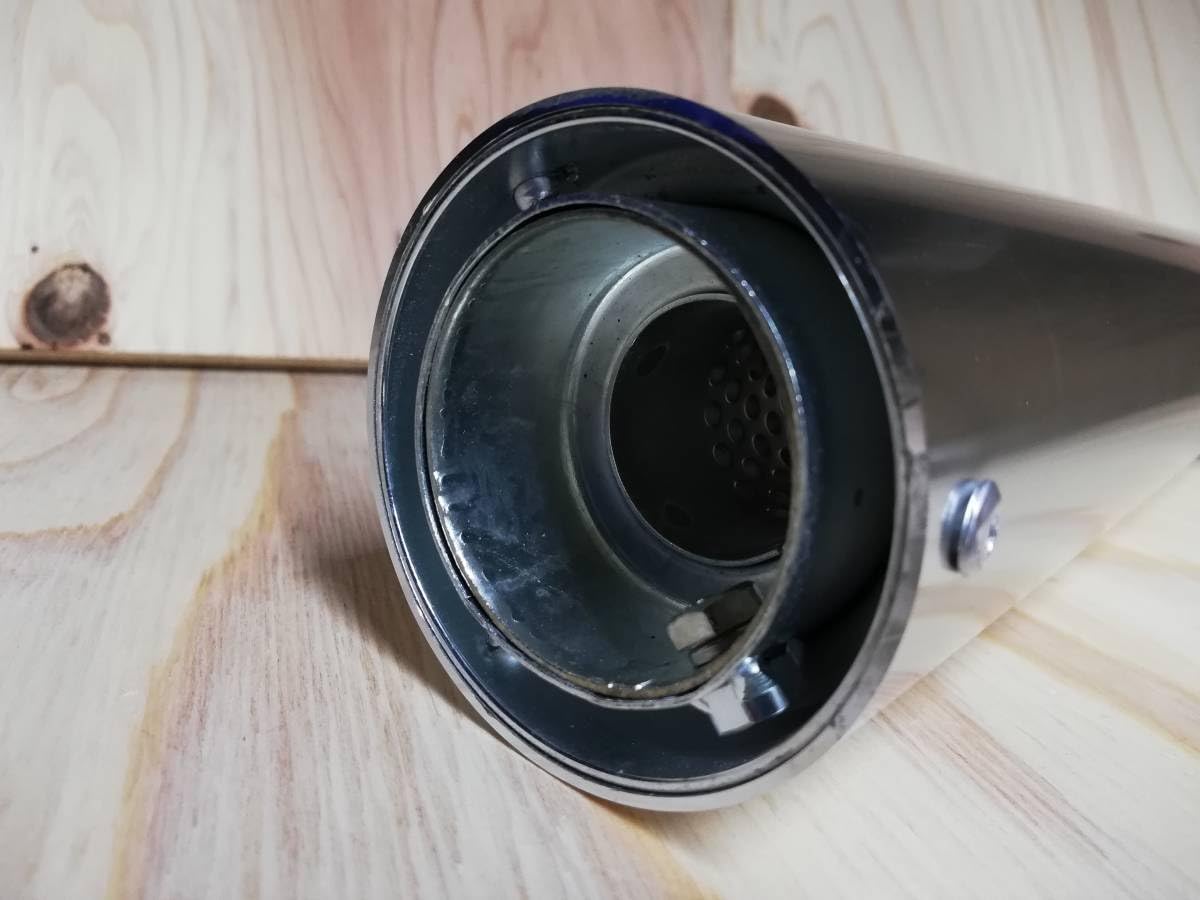 Amazon | エンデ サイレンサー 銀×メッキ 50．8汎用CBX400Fマフラー