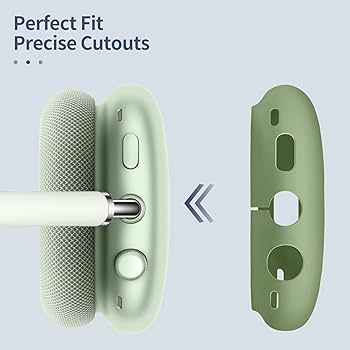Amazon | Fintie シリコンケース Apple AirPods Maxヘッドフォン用 傷