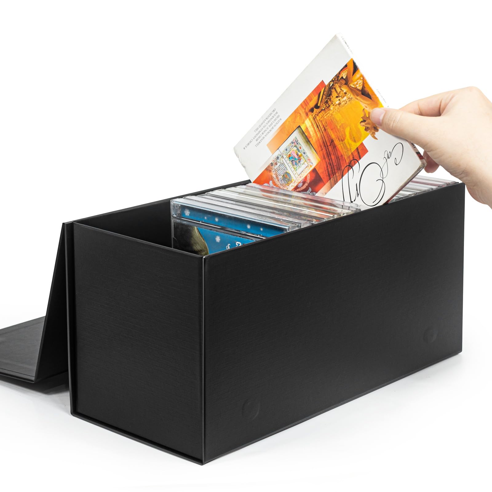 Amazon.com: tutata CD Storage Box, DVD Storage Box- Durable 5.2 x