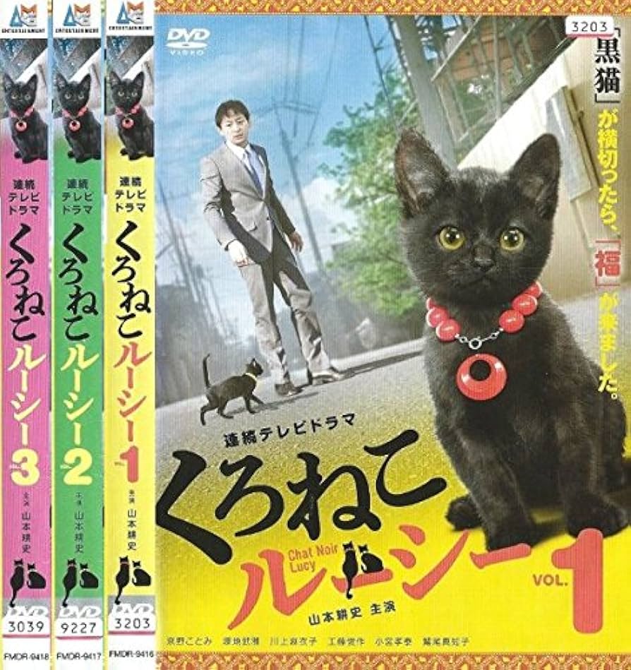 Amazon.co.jp: くろねこルーシー 全3巻 [レンタル落ち] (全3巻