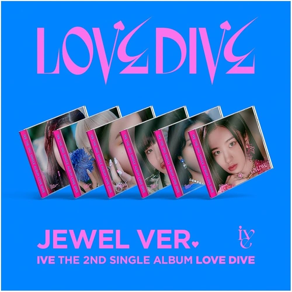 Amazon.co.jp: IVE (アイブ) - LOVE DIVE [Jewel Case 6 ver. SET