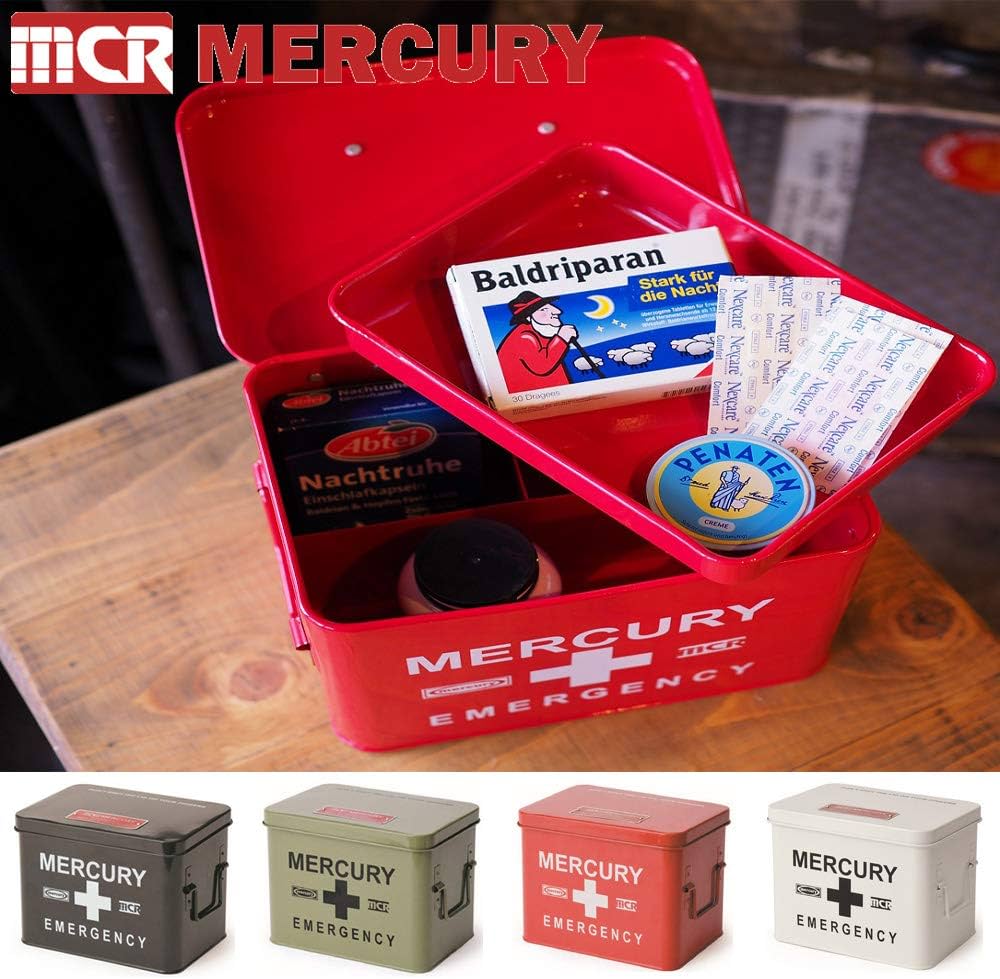 Amazon.co.jp: MERCURY マーキュリー 救急箱 エマージェンシーボックス