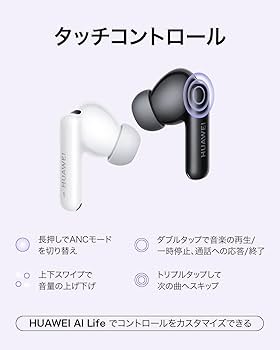Amazon.co.jp: HUAWEI FreeBuds 6i ワイヤレスイヤホン Bluetooth